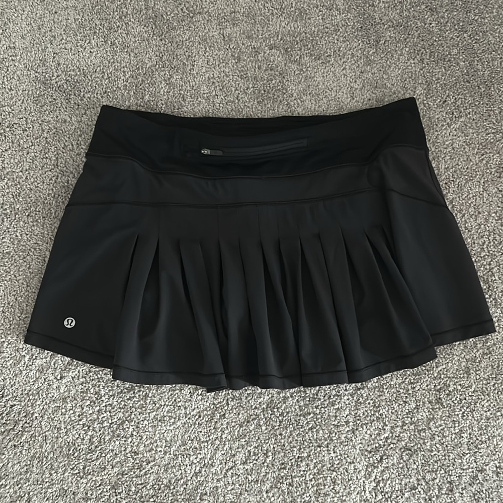 Lululemon Athletica Black Athletic Skort